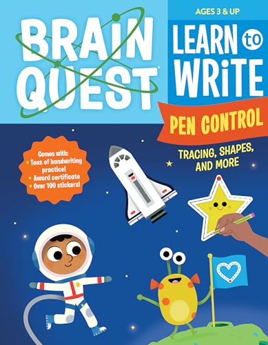 Brain Quest Learn to Write: Pen Control, Tracing, Shapes, and More von Workman Publishing